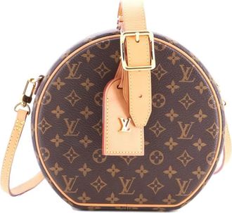 Louis Vuitton Petite Boite Chapeau Bag Monogram Canvas crossbody bag - Bruin