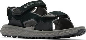 Columbia Mens Konos Hiker 3-Strap, Sports and Outdoor Sandals, Black/City Grey, 11
