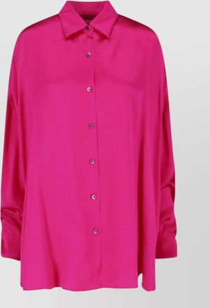 Dries Van Noten long sleeve collared shirt buttoned cuffs