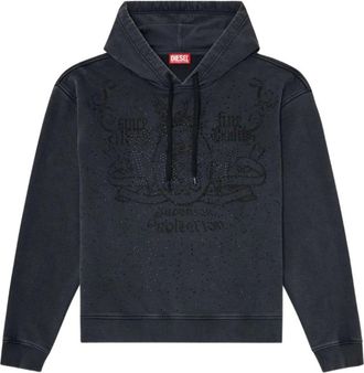 Diesel Hombre, Sudaderas, Gris, Talla: M