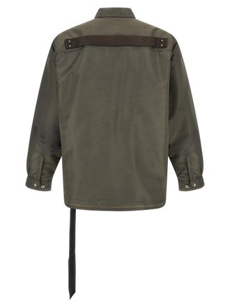 Rick Owens Jumbo Outershirt Overshirt - Grey