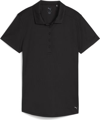 Puma Polo a maniche corte Pure 2.0 da donna, Abbigliamento, Nero, XL