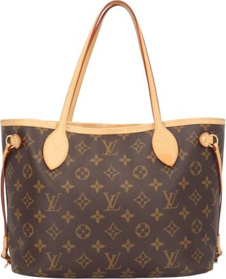 Louis Vuitton Brown Monogram Monogram Pouch Tote Bag (Pre-Owned)