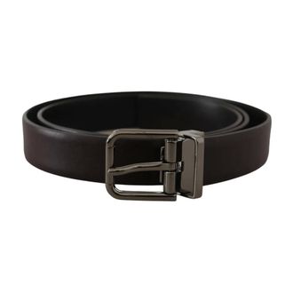 Dolce & Gabbana Heren, Accessoires, Bruin, Maat: ONE Size Leer