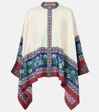 La DoubleJ Foulard printed silk twill shirt