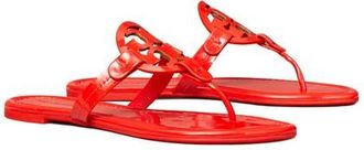Tory Burch Miller Thong Sandal in Blazing Red at Nordstrom, Size 8.5