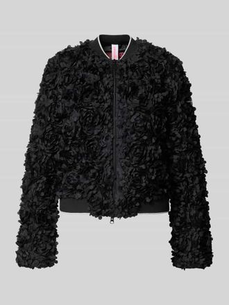 Frieda & Freddies Blouson mit Label-Patch Modell JADE in Black, Gr&ouml;&szlig;e 42