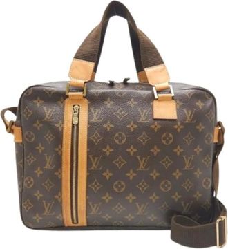 Louis Vuitton Pre-owned Handbags, male, Brown, Size: ONE SIZE Pre-owned Briefcase