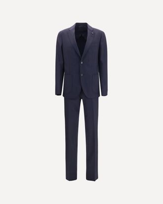 Lardini Wool-blend tailored Suit Male 46