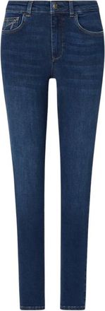 Liu Jo Bottom Up Skinny Jeans - Dames - Jeans - Blauw - Maat: W29 Katoen