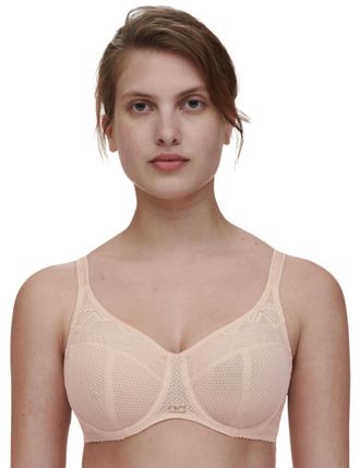 Chantelle Womens C13XMU Origins Full Cup Bra - Beige Elastane - Size 34D
