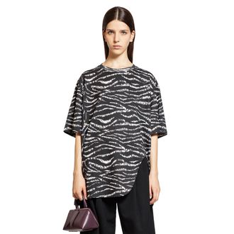 The Attico Zebra Print T-Shirt