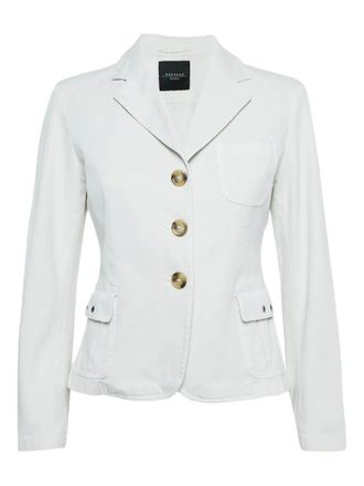 Max Mara single-breasted blazer - White