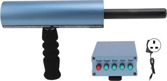 OEM Detector De Metales Aks, Profundidad De 14 M, Alcance De 800 M, Detector De Metales De Aluminio, Equipo De Escaneo De 100-240 V, Enchufe Azul Del Rein