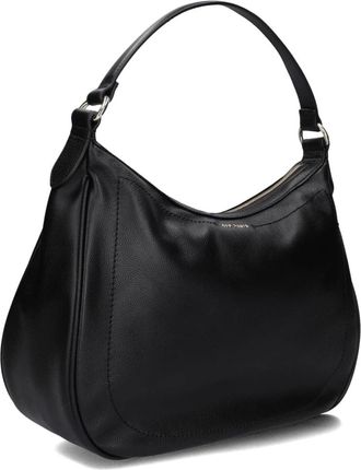 Ted Baker Klassieke leren schoudertas Lyshia - Dames - Handtassen - Zwart - ONE Size - Wol - Tassen