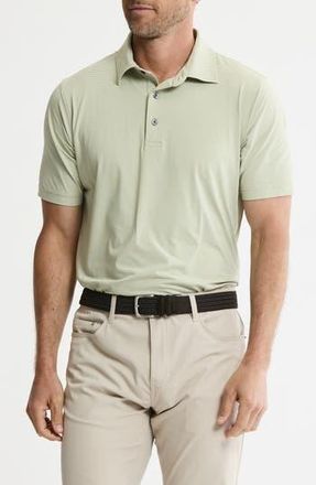 J.A.C.H.S. Performance Stripe Polo in Sage Stripe at Nordstrom Rack, Size Xx-Large