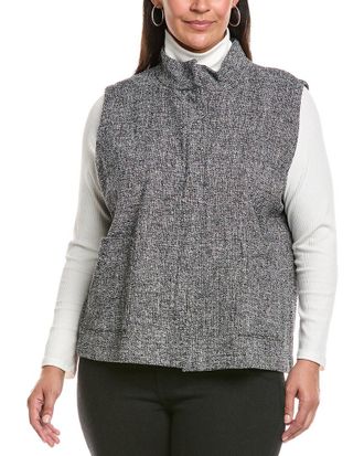 Eileen Fisher Eileen Fisher Plus Collar Vest
