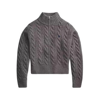Polo Ralph Lauren Hoodies & sweatvesten, Dames, Grijs, S, Zip-Through Pullover
