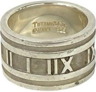 Tiffany & Co. Silver Silver 925 Band Ring (Pre-Owned)