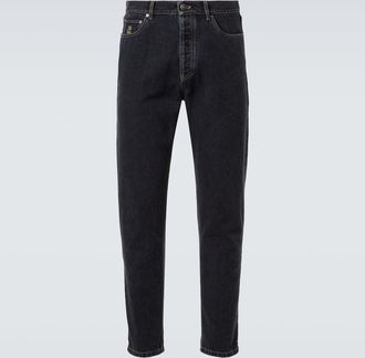 Brunello Cucinelli Jeans slim a vita media