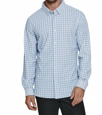 7 For All Mankind Mykos Long Sleeve Shirt In White