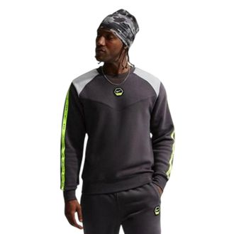 Nike Heren City Side Logo Crew Neck Sweatshirt (Grijs)