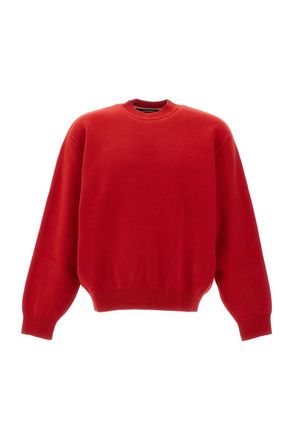 Jacquemus Red La Maille Pelota Wool Cashmere Sweater