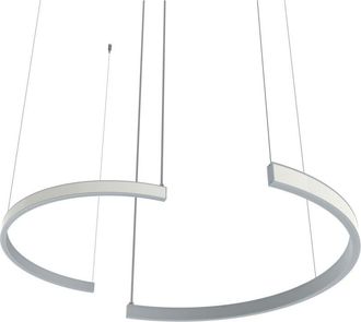 Lumicom Half Lampara De Techo Lineal X2 Monocolor Mate