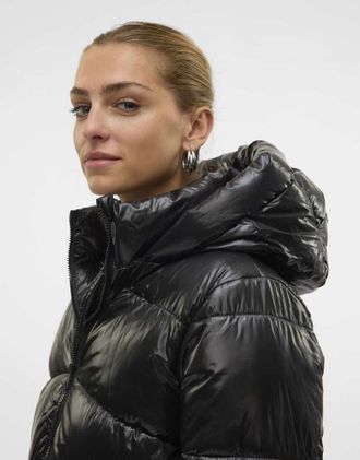 Vero Moda giacca trapuntata nera-Nero