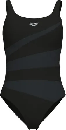 Arena Swimsuit Isabella Wing Back Badeanzug f&uuml;r Damen | schwarz