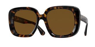 Oliver Peoples OV5428SU Nella Polarized 100983 Womens Sunglasses Tortoiseshell Size 56