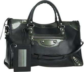 Balenciaga Pre-owned Vintage Handtas - Dames - Vintage Handtas - Zwart - ONE Size - Leer - Vintage