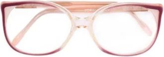 Saint Laurent Pre-owned Acetate sunglasses - Dames - Vintage Accessoires - Roze - ONE Size - Vintage