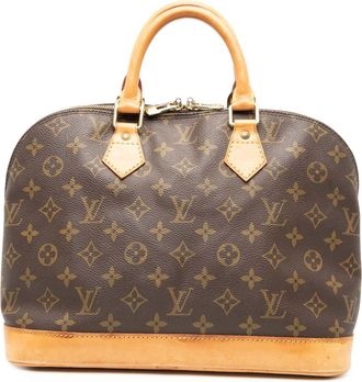 Louis Vuitton Pre-owned Womens Monogram Alma Pm - Brown Textile - One Size
