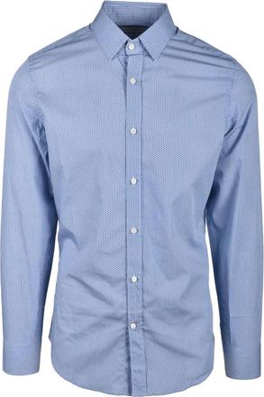 Ballantyne Hombre, Camisas, Azul, Talla: L