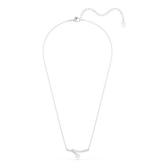 Swarovski Matrix Ketting - Dames - Accessoires - Wit - Maat: ONE Size