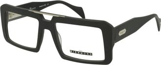 John Richmond Accessoires, Heren, Zwart, ONE Size, Rechthoekige zwarte bril