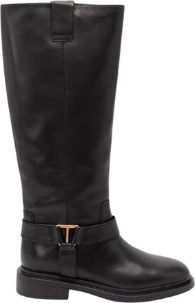 Twinset Schoenen, Dames, Zwart, 37 EU, High Boots