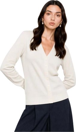Kocca Truien & Vesten, Dames, Wit, XS, Wol, V-hals Vest