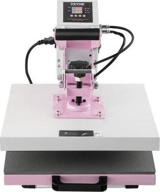 OEM W&auml;rmepresse, 15 X 15 Zoll Digitale W&auml;rmepresse, Herausziehbare W&auml;rme&uuml;bertragungsmaschine, Schnelles Und Gleichm&auml;&szlig;iges Aufheizen, 2-lagige Isolierbaumw