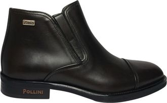 Pollini Heren, Schoenen, Bruin, Maat: 45 EU Leer
