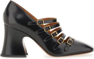 Chlo&eacute; Black Janis Pumps