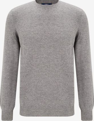 Fedeli Rundhalspullover aus Jersey