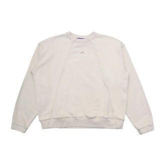 A-Cold-Wall* Sweatshirts, male, Beige, S, Beige Millbank Crewneck Jumper