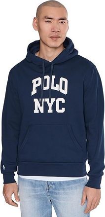 Polo Ralph Lauren Fleece Graphic Hoodie Mens Clothing Cruise Navy : 2XL, Cotton/Polyester