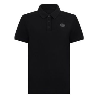 Canada Goose Polo Shirts, female, Black, Size: XS Classic Cotton Polo