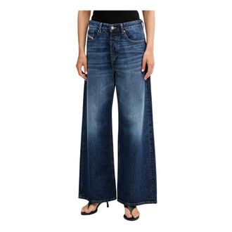 Diesel Dames, Jeans, Blauw, Maat: W27 L30 Katoen