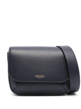 Aspinal of London Ella leather crossbody bag - Blue