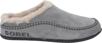 Sorel Lanner Ridge Slippers - Heren - Pantoffels - Grijs - 40 EU - Leer - Schoenen