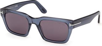 Tom Ford FT1333 ANDY-02 90A Mens Sunglasses Blue Size 53